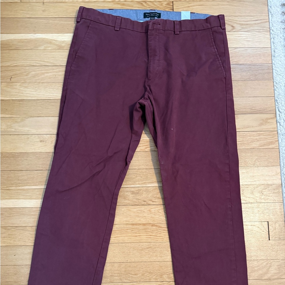 Banana Republic Men's Burgundy Pants